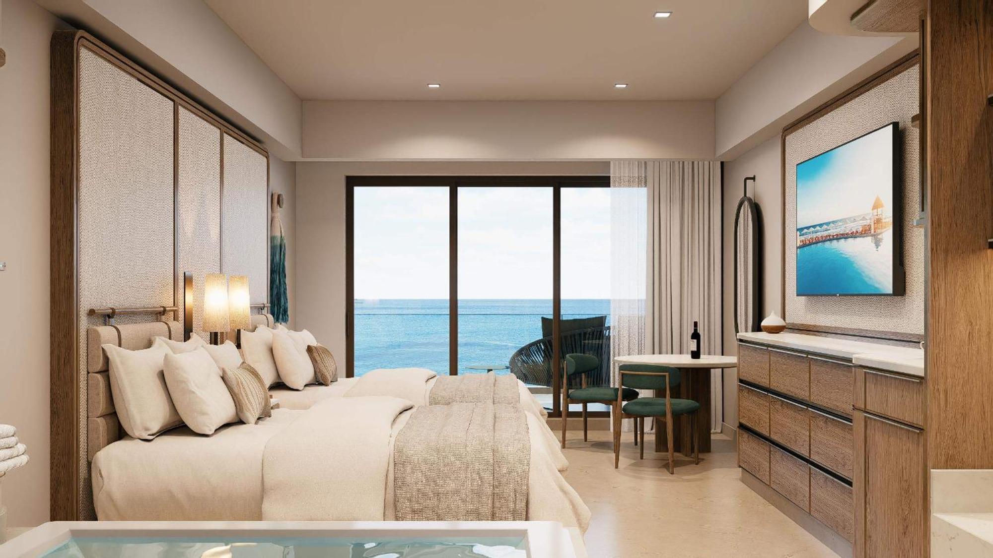 Superior Governor Suite Ocean View King Size Bed